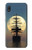 S2897 Pirate Ship Moon Night Etui Coque Housse pour Samsung Galaxy A10e