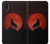 S2955 Wolf Howling Red Moon Etui Coque Housse pour Samsung Galaxy A10e