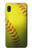 S3031 Yellow Softball Ball Etui Coque Housse pour Samsung Galaxy A10e