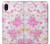 S3036 Pink Sweet Flower Flora Etui Coque Housse pour Samsung Galaxy A10e