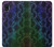S3366 Rainbow Python Skin Graphic Print Etui Coque Housse pour Samsung Galaxy A10e