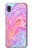 S3444 Digital Art Colorful Liquid Etui Coque Housse pour Samsung Galaxy A10e