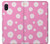 S3500 Pink Floral Pattern Etui Coque Housse pour Samsung Galaxy A10e