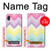 S3514 Arc en ciel Zigzag Etui Coque Housse pour Samsung Galaxy A10e