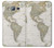 S0604 World Map Etui Coque Housse pour Samsung Galaxy J3 (2016)