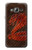 S0663 Cobra Snake Skin Etui Coque Housse pour Samsung Galaxy J3 (2016)