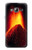 S0745 Volcano Lava Etui Coque Housse pour Samsung Galaxy J3 (2016)