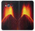 S0745 Volcano Lava Etui Coque Housse pour Samsung Galaxy J3 (2016)