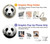S1072 Panda Etui Coque Housse pour Samsung Galaxy J3 (2016)