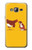 S1093 Rooster and Cat Joke Etui Coque Housse pour Samsung Galaxy J3 (2016)