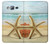 S1117 Starfish on the Beach Etui Coque Housse pour Samsung Galaxy J3 (2016)