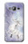 S1134 White Horse Unicorn Etui Coque Housse pour Samsung Galaxy J3 (2016)