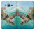S1377 Ocean Sea Turtle Etui Coque Housse pour Samsung Galaxy J3 (2016)