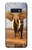 S0310 African Elephant Etui Coque Housse pour Samsung Galaxy S10e