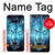 S0752 Feu bleu Loup Etui Coque Housse pour Samsung Galaxy S10e
