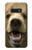 S0840 Grizzly Bear Face Etui Coque Housse pour Samsung Galaxy S10e