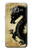 S1482 Black Dragon Painting Etui Coque Housse pour Samsung Galaxy J3 (2016)