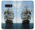 S1096 Sailing Ship in an Ocean Etui Coque Housse pour Samsung Galaxy S10e