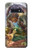 S1290 Dinosaurs T-Rex Etui Coque Housse pour Samsung Galaxy S10e