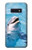 S1291 Dolphin Etui Coque Housse pour Samsung Galaxy S10e