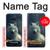 S1516 Loup blanc Etui Coque Housse pour Samsung Galaxy S10e