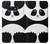 S2085 Panda Minimalist Etui Coque Housse pour Samsung Galaxy S10e