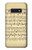S2504 Vintage Music Sheet Etui Coque Housse pour Samsung Galaxy S10e