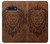 S2529 Leo Zodiac Tattoo Brown Graphic Print Etui Coque Housse pour Samsung Galaxy S10e
