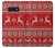 S2835 Christmas Reindeer Knitted Pattern Etui Coque Housse pour Samsung Galaxy S10e