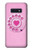 S2847 Pink Retro Rotary Phone Etui Coque Housse pour Samsung Galaxy S10e
