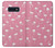 S2858 Pink Flamingo Pattern Etui Coque Housse pour Samsung Galaxy S10e