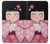 S3042 Japan Girl Hina Doll Kimono Sakura Etui Coque Housse pour Samsung Galaxy S10e