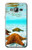 S1679 Starfish Sea Beach Etui Coque Housse pour Samsung Galaxy J3 (2016)