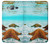 S1679 Starfish Sea Beach Etui Coque Housse pour Samsung Galaxy J3 (2016)