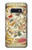 S3145 Antique Constellation Star Sky Map Etui Coque Housse pour Samsung Galaxy S10e