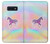 S3203 Rainbow Unicorn Etui Coque Housse pour Samsung Galaxy S10e