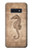 S3214 Seahorse Skeleton Fossil Etui Coque Housse pour Samsung Galaxy S10e
