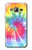 S1697 Tie Dye Colorful Graphic Printed Etui Coque Housse pour Samsung Galaxy J3 (2016)