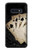 S3231 Vintage Royal Straight Flush Cards Etui Coque Housse pour Samsung Galaxy S10e