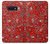 S3354 Red Classic Bandana Etui Coque Housse pour Samsung Galaxy S10e