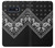 S3363 Bandana Black Pattern Etui Coque Housse pour Samsung Galaxy S10e