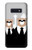 S3557 Bear in Black Suit Etui Coque Housse pour Samsung Galaxy S10e
