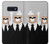 S3557 Bear in Black Suit Etui Coque Housse pour Samsung Galaxy S10e