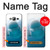 S1801 Béluga Sourire baleine Etui Coque Housse pour Samsung Galaxy J3 (2016)