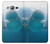 S1801 Beluga Whale Smile Whale Etui Coque Housse pour Samsung Galaxy J3 (2016)