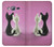 S1832 Love Cat Etui Coque Housse pour Samsung Galaxy J3 (2016)