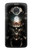 S1027 Hardcore Metal Skull Etui Coque Housse pour Motorola Moto G7, Moto G7 Plus