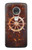 S2766 Ship Wheel Rusty Texture Etui Coque Housse pour Motorola Moto G7, Moto G7 Plus
