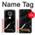 S2895 Noir Marbre imprimé graphique Etui Coque Housse pour Motorola Moto G7, Moto G7 Plus