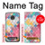 S2947 Bonbons Minimal Couleurs pastel Etui Coque Housse pour Motorola Moto G7, Moto G7 Plus